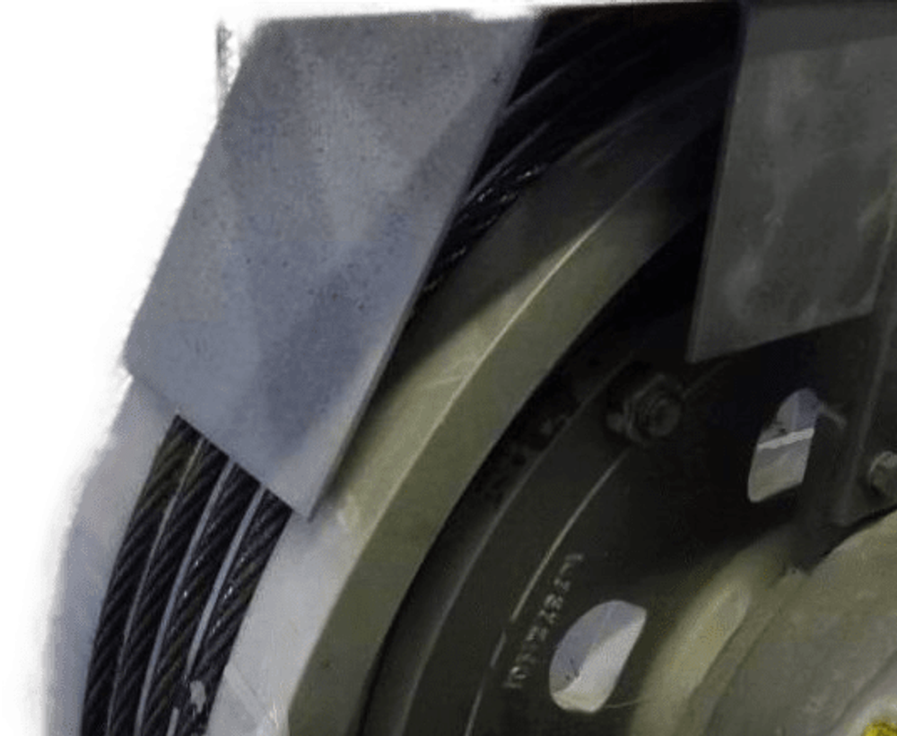 Канатоведущий шкив D690 х4 х15 мм для лебедки MR21 Sicor