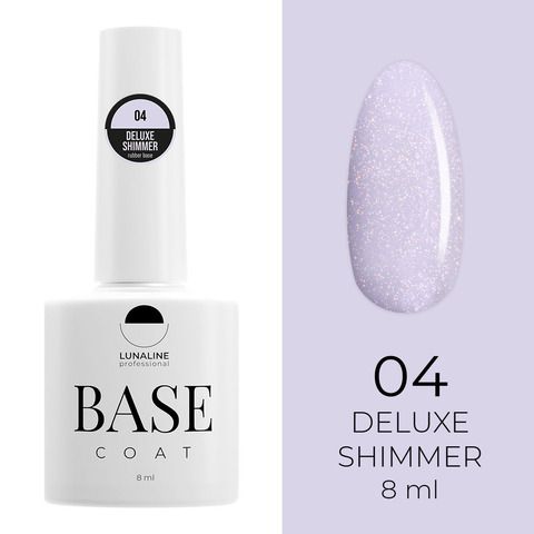 Базовое покрытие LunaLine Rubber Deluxe с шиммером - 04