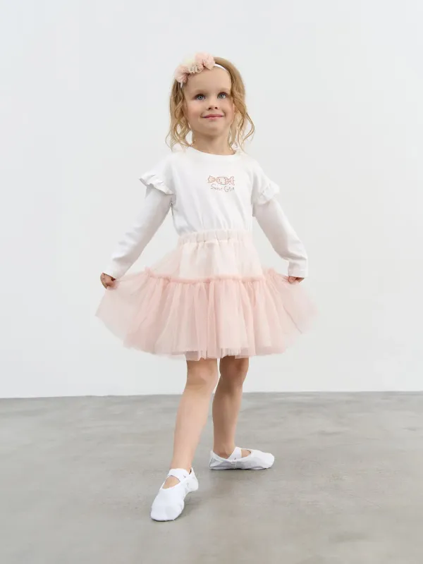 Юбка из фатина 