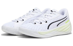 PUMA All-Pro Nitro sports comfortable non-slip wear-resistant low-top casual running shoes men's white