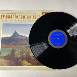 Винтажная виниловая пластинка LP Hector Berlioz Берлиоз, Czech Philharmonic Orchestra, Carlo Zecchi Symphonie Fantastique Фантастическая Симфония (Чехословаия 1961)
