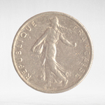 France, ½ Franc 1969 - Signature "O. Roty", VF