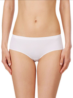 Набор из 2 трусиков-миди из гладкого микроволокна (Размер: M) (Цвет: бежевый)