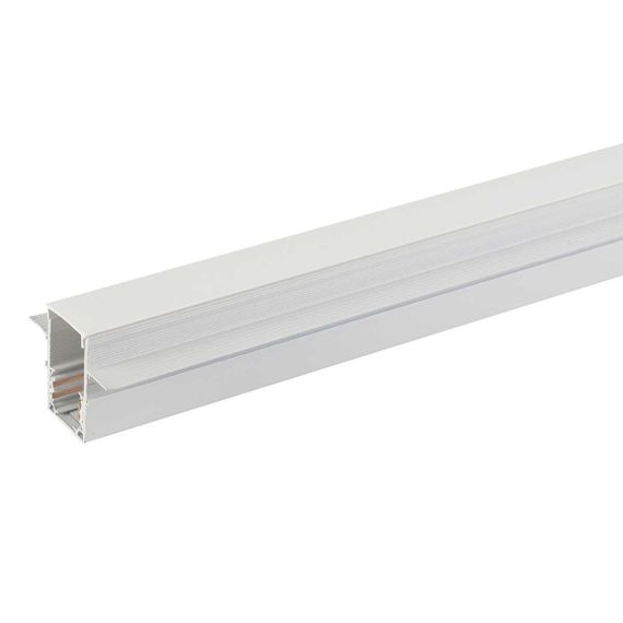Шинопровод встраиваемый магнитный для ГКЛ12,5 мм Crystal Lux CLT 0.123 02 L2000 WH
