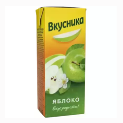 Натуральный сок Вкусника Яблоко 0,95 л