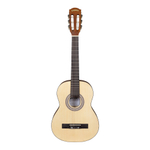 CASCHA HH 2354 Student Series Classical Guitar 1/2 Set (чехол и 3 медиатора в комплекте)