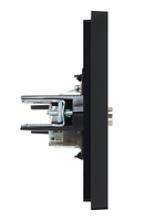 FORTE&PIANO Розетка TV оконечная FP128 черный IEK