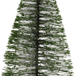 Ёлка декоративная «Сияние» 16 см, салатовый