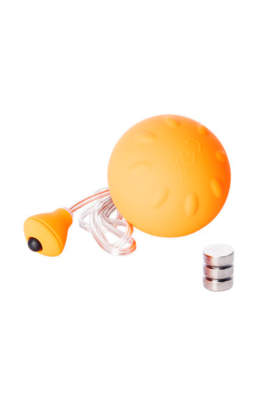 Виброяйцо оранжевое водонепроницаемое Funny Five (оранжевый) (Цвет: оранжевый)