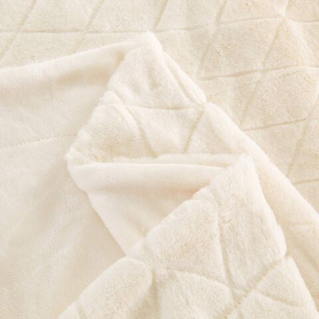 Плед 220х240 Sofi De MarkO Элайза молочный