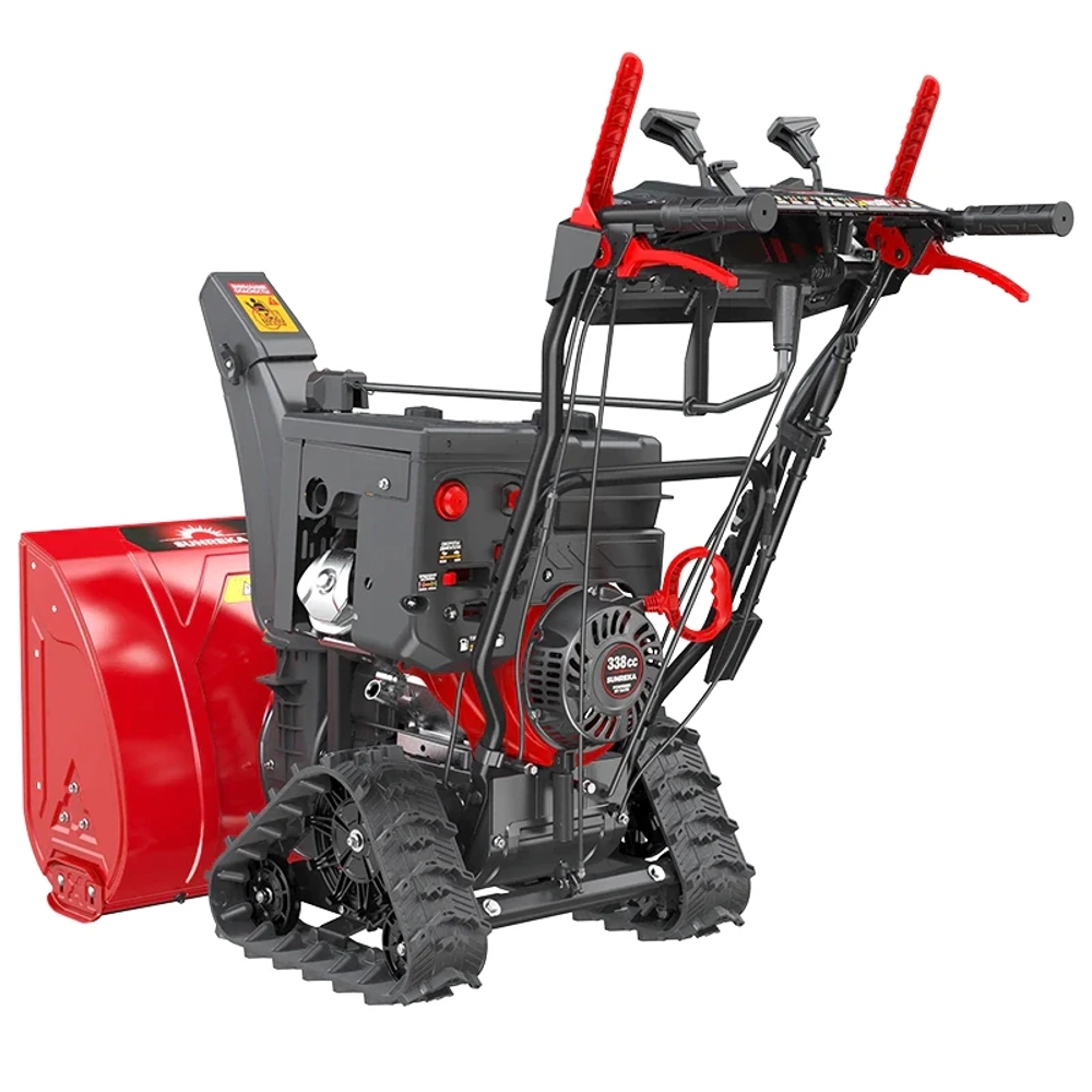 SUNREKA GS7713TLE бензиновый гусеничный снегоуборщик 13 л.с. ковш 77 см, выброс 12 м, 6 вперед/2 назад 212014
