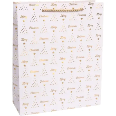 Пакет подарочный «Волшебная елочка» 26*32*10 см, микс