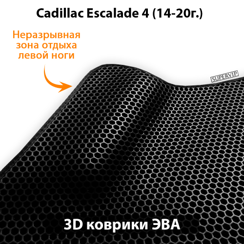 Передние автомобильные коврики ЭВА для Cadillac Escalade IV (14-20г.)