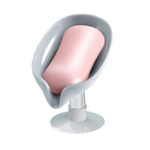 Мыльница со сливом на ножке, крепление присоска арт ХС-126