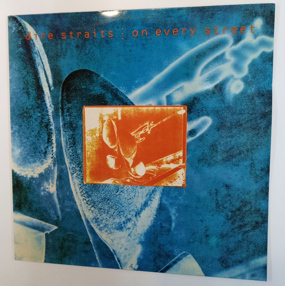 Винтажная виниловая пластинка LP Dire Straits On Every Street (Польша 1991)