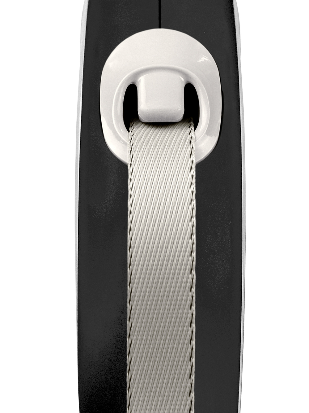 Поводок-рулетка Flexi New Comfort L. Лента 5 м. для собак до 60 кг. Черный