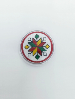 Знак-оберег с вышивкой