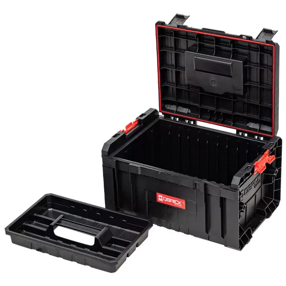 Ящик для инструмента System PRO ToolBox 2.0, пласт. защелки, QBRICK