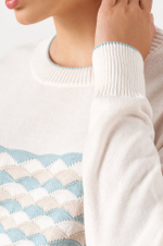 23041 Джемпер женский (молочный)