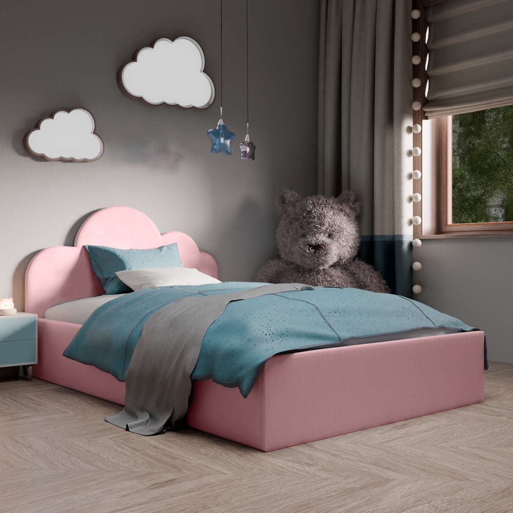 Детская кровать с настилом Облако, 90х185