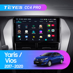Teyes CC4 Pro 9" для Toyota Yaris, Vios 2017-2020