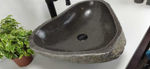 Раковина из речного камня RS-6792 (57*45*15)