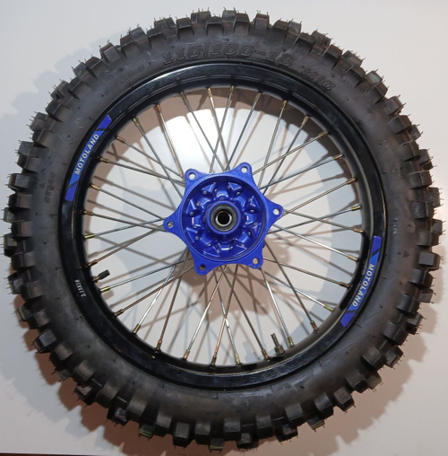 Колесо заднее в сборе с антибуксатором 110/100-18 под ось Ф17мм Мотоцикл XT250HS