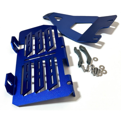 Radiator guard for Honda CRF300L (no brand) with side bracket reinforcement (2021-Up)