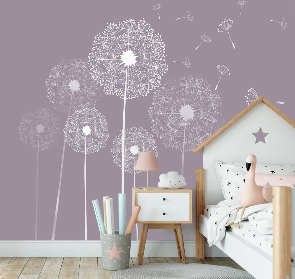 Фотообои одуванчики