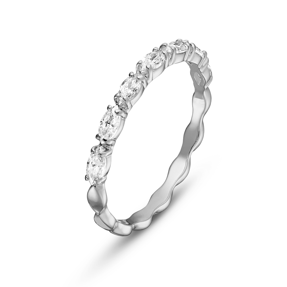 VITTORE: кольцо MARQUISE CZWH/RHS 60