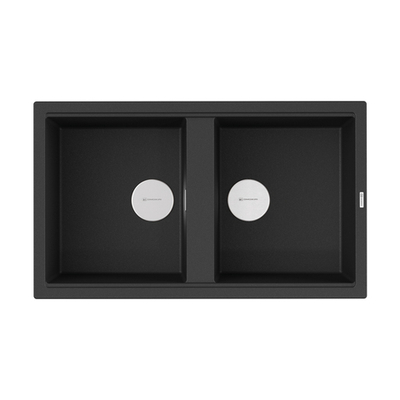 Мойка Kitagawa 86-2-GB Artceramic/графит