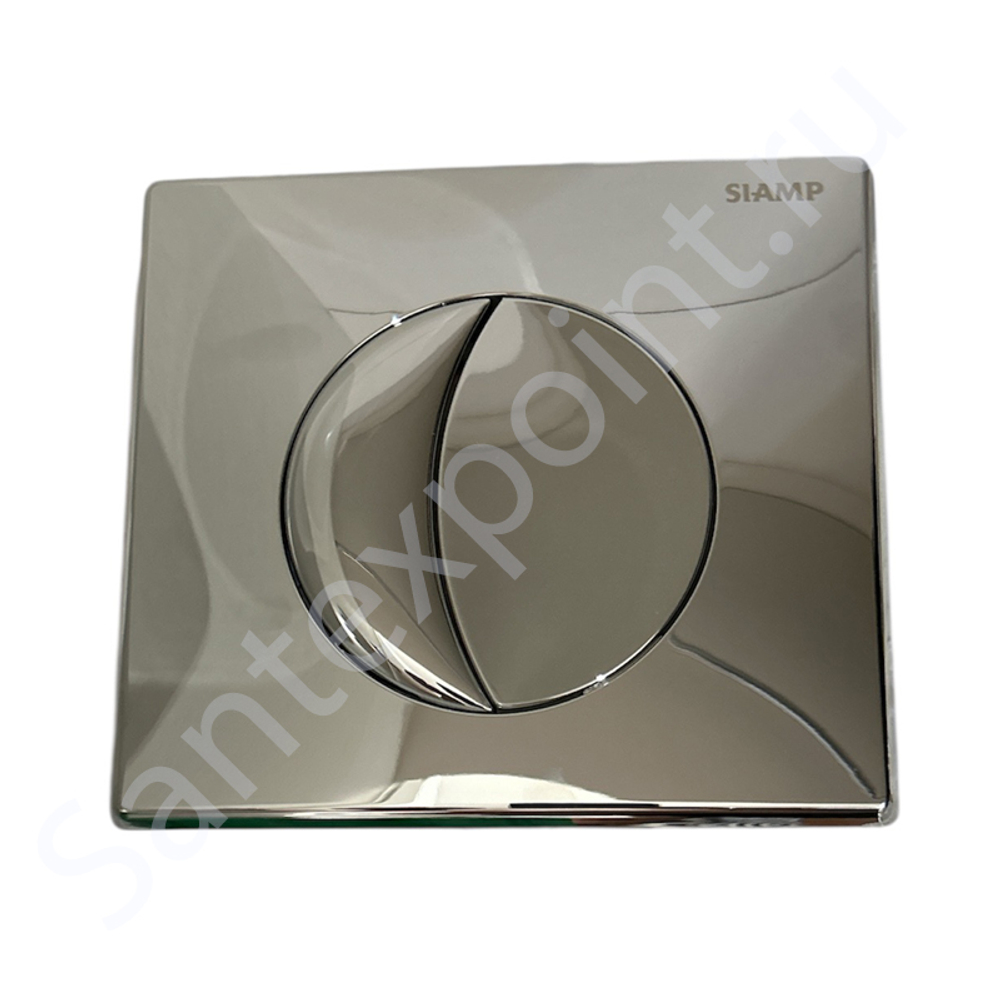 Клавиша c логотипом Siamp для инсталляций: Ideal standart, Vidima, Cersanit, Siamp