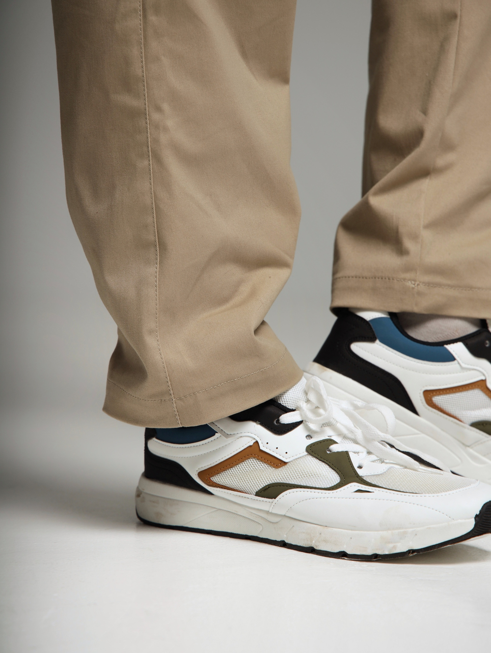 Брюки карго мужские без манжет бежевый коричневый песочный Город Горький