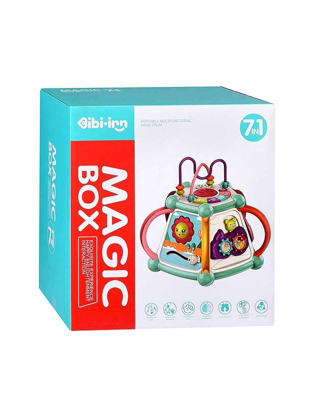 Бизиборд Кубик развивающая игрушка для детей (668-32)