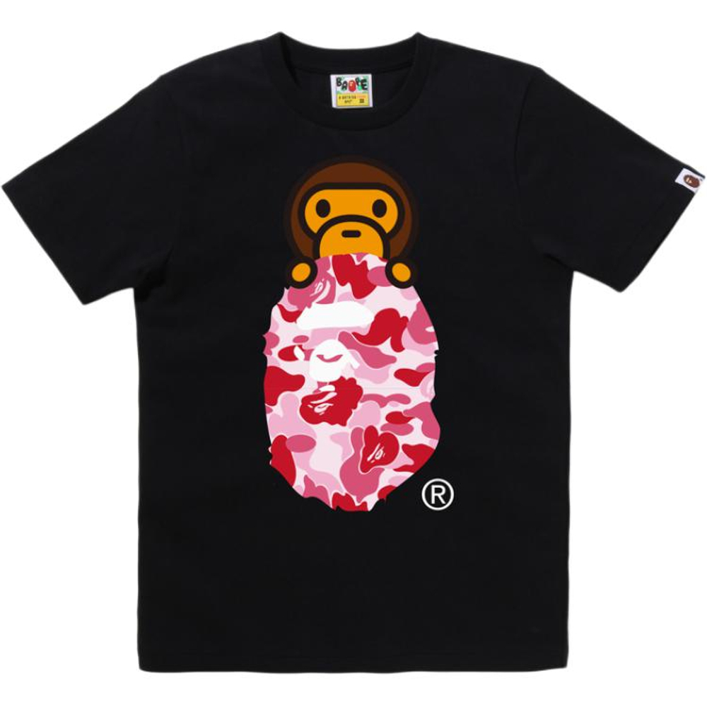 A Bathing Ape Bathing Ape Футболка Cotton Regular Straight Fit Summer 0zxtew012102q черный