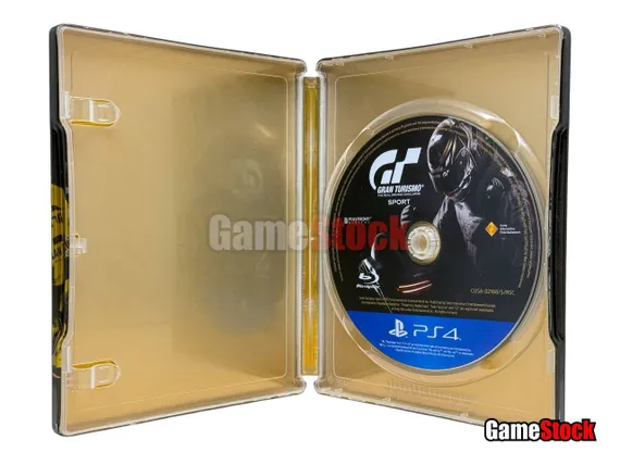 PS4 Gran Turismo Sport Steelbook (с поддержкой PS VR) (Б/У, Полностью на русском языке, CUSA-02168)