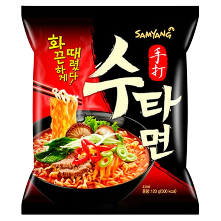 Лапша Samyang Sutah Ramen острая со вкусом говядины