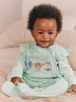 Комбинезон / Cлип для малышей Next F13-314, 3 шт., Светло-зеленый, Розовый