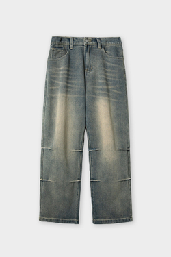 Джинсы SHMOT ''GRUNGE FOLD'' Синий