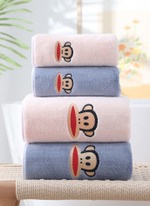Подарочный набор полотенец из кораллового флиса Paul Frank (Blue)