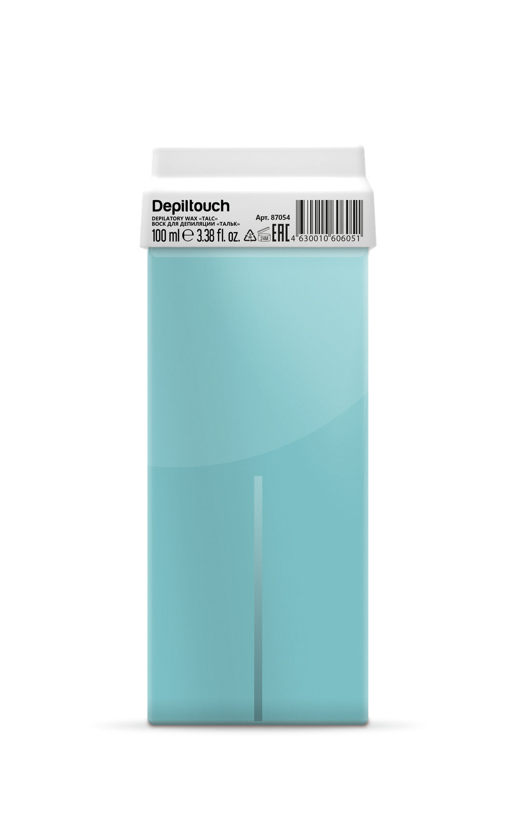 Depiltouch Professional Натуральный воск в картридже Тальк, 100 мл