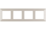 Рамка 4-я универсальная Legrand Valena LIFE бежевая 754044