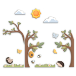 Набор декоративных настенных элементов серии Скандик