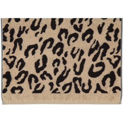 Полотенце 50x100 Cawo Instinct Leopard 563 коричневое Германия