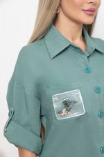 Платье "Индира" (малахит) НЬЮ П5941 LT Collection (Акция)