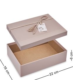 WF-178-A Набор коробок из 3 шт, какао с молоком