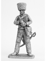 Оловянный солдатик расчет гаубицы, с ядром