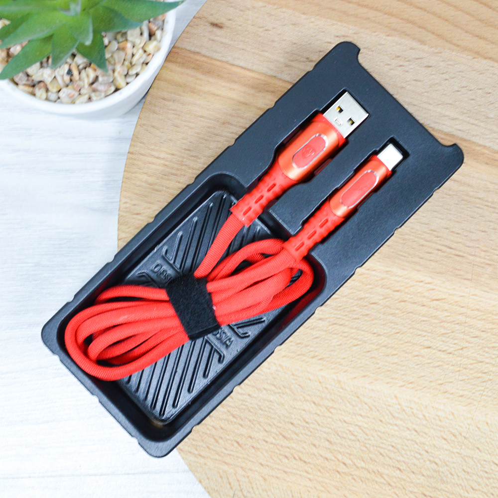 Кабель для мобильных устройств BY Экстрим Type-C 1м 3А быстрая зарядка