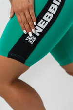 Велосипедки HIGH WAISTED BIKER SHORTS ICONIC 238 Зеленые
