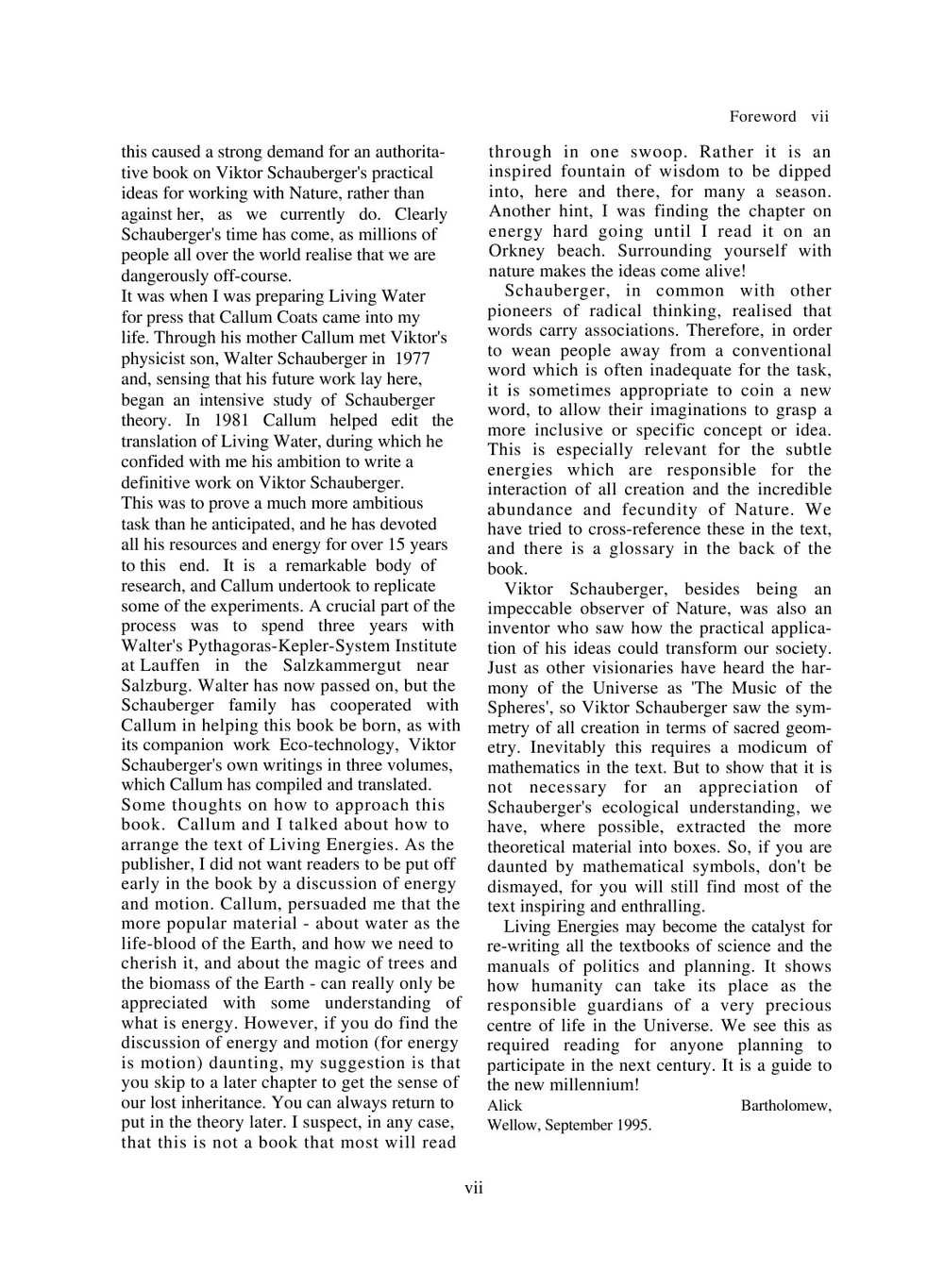 Living Energies. An Exposition of Concepts Related to the Theories of Viktor Schauberger | Viktor Schauberger